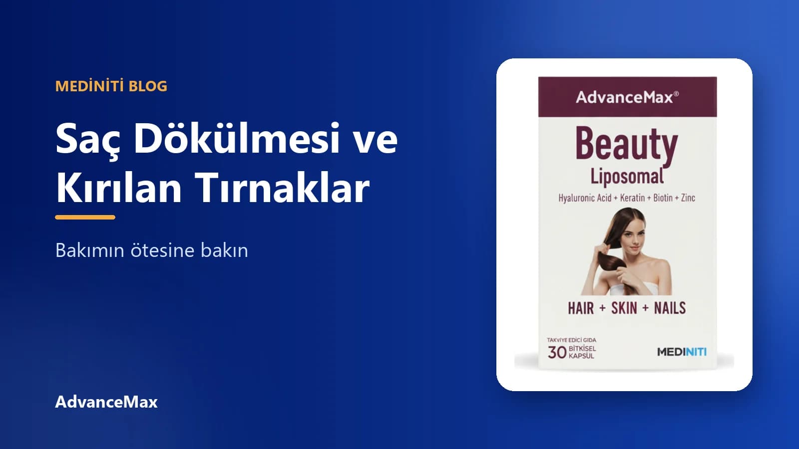 Saçlarınız Dökülüyor, Tırnaklarınız Kolay mı Kırılıyor? Bakımın Ötesine Bakın