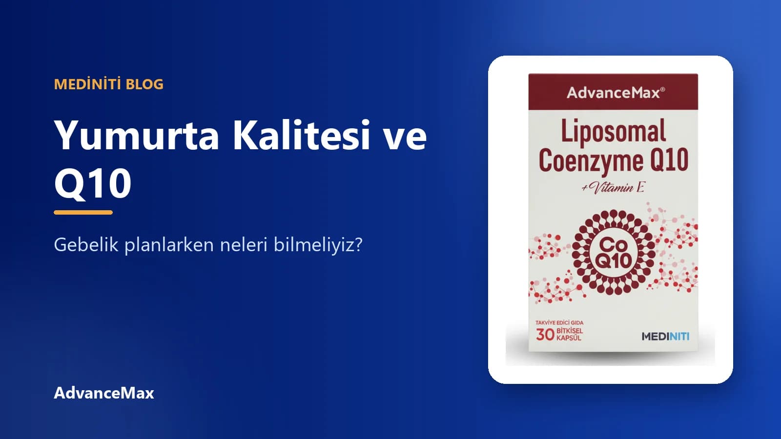 Yumurta Kalitesi ve Q10: Gebelik Planlarken Neleri Bilmeliyiz?