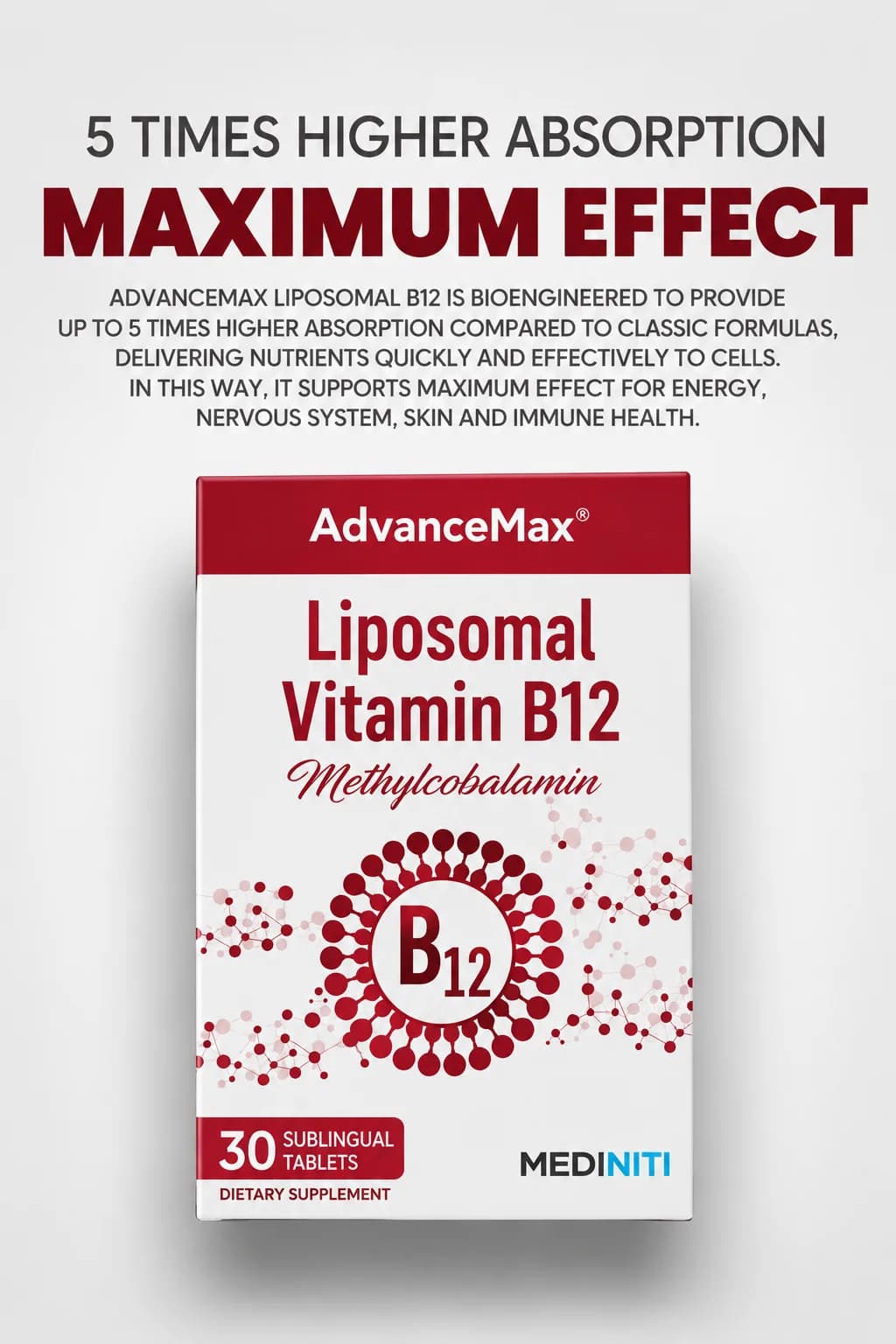 AdvanceMax Liposomal Vitamin B12 — 4