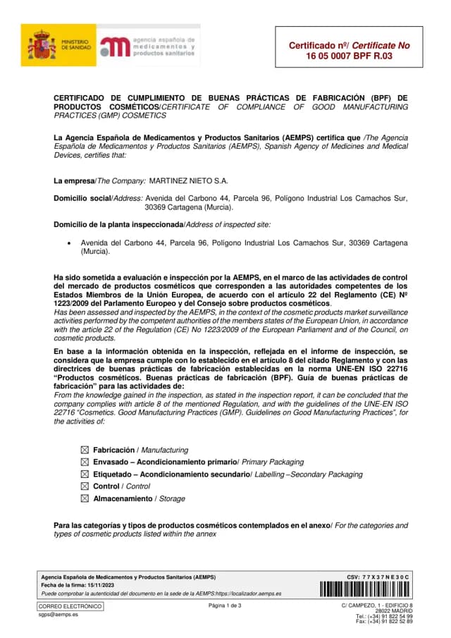 ISO 22716 — Kozmetik GMP