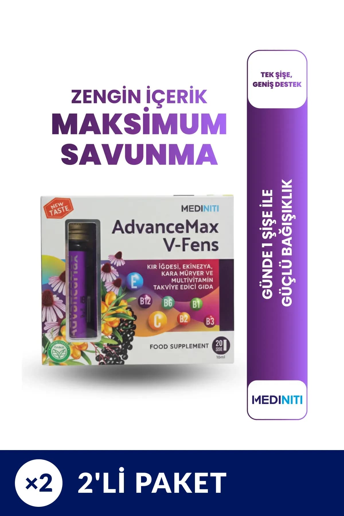 AdvanceMax V-Fens 2'li Paket