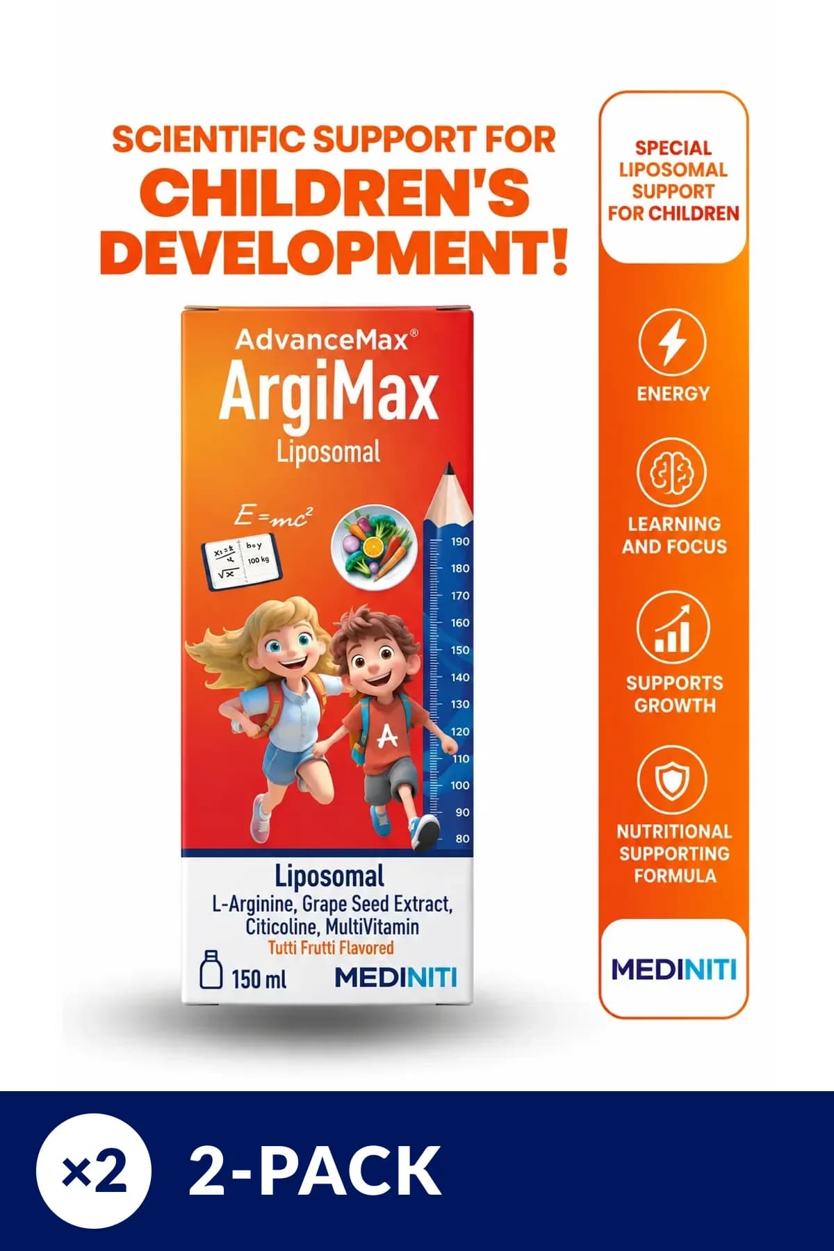 AdvanceMax Argimax Liposomal 2-Pack