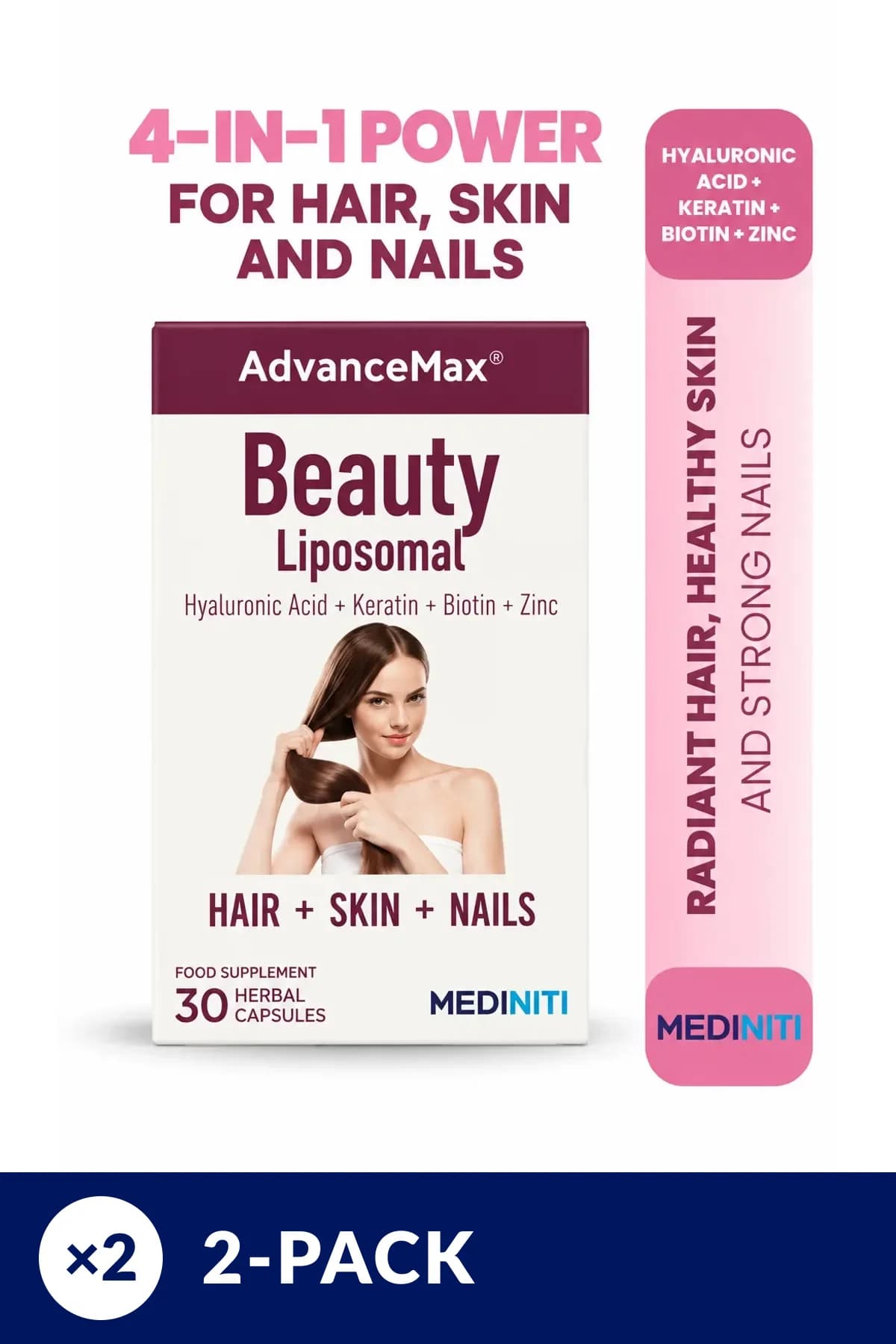 AdvanceMax Beauty Liposomal 2-Pack