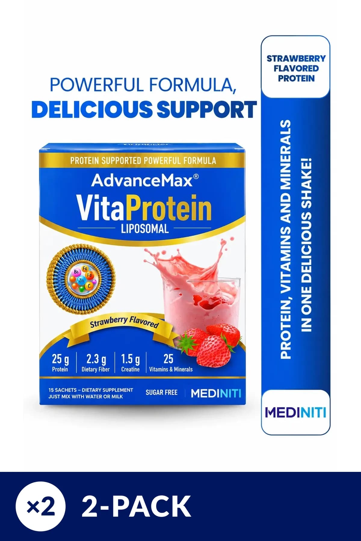 AdvanceMax Liposomal VitaProtein 2-Pack